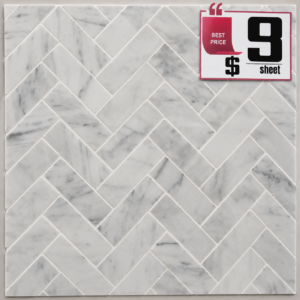 AST HERRINGBONE MARBLE MOSAIC