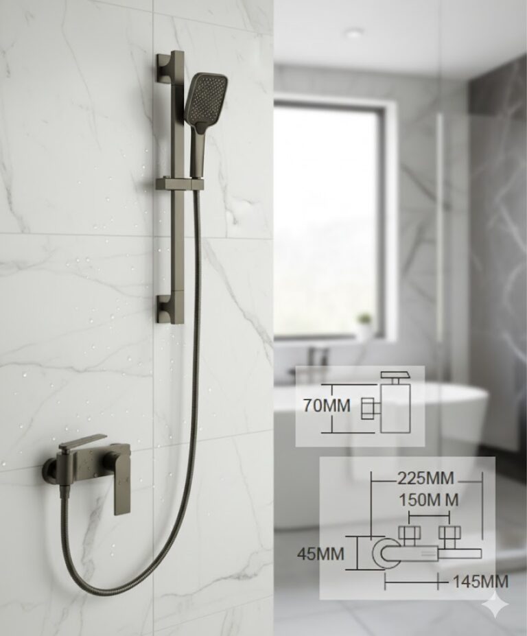 GUM METAL GREY SHOWER